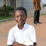 school child in Ghana