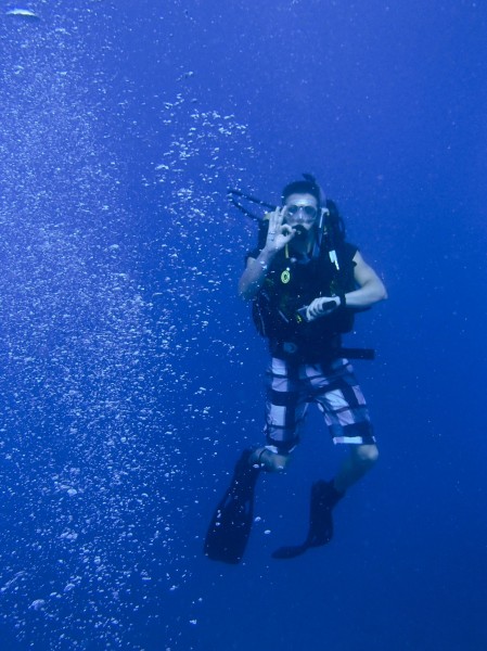 diving in Fiji, Frontier