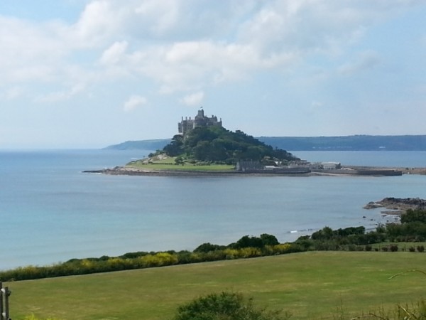 view from The Fire Engine Inn, Marazion